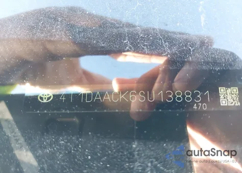 2025 Toyota Camry Se из США, поврежденный, VIN 4T1DAACK6SU138831